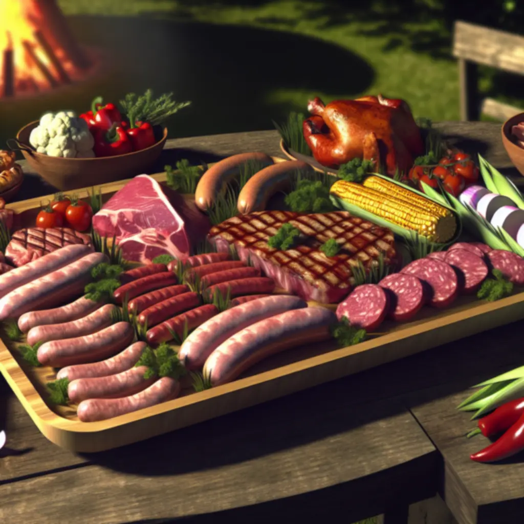 Barbecue pakket 2 kilogram