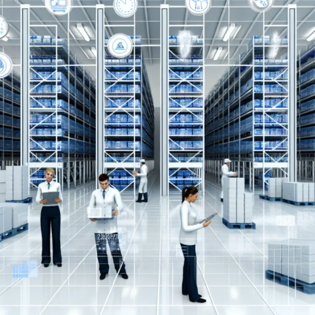 Geconditioneerd distributiecentrum met gekoelde opslag en orderpicking